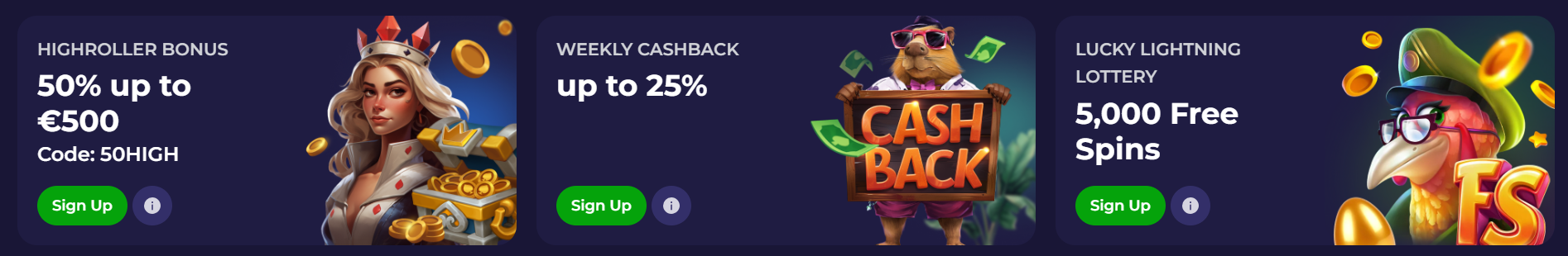 No Deposit Bonus at Lazy Bar Casino